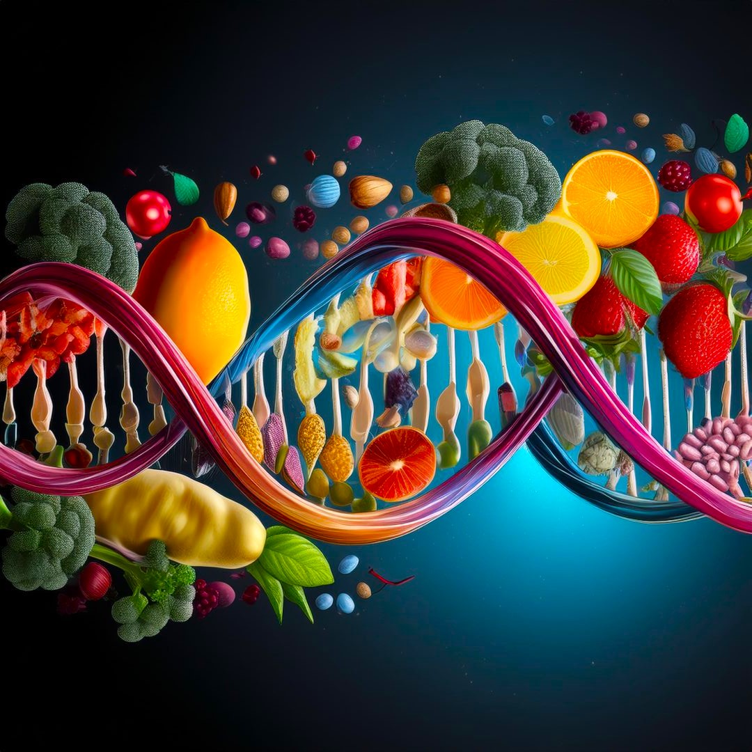 Personalized Nutrition been shown in a DNA image